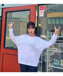 HOTPING | ラグランスリーブコットンTシャツ(Tシャツ/カットソー)