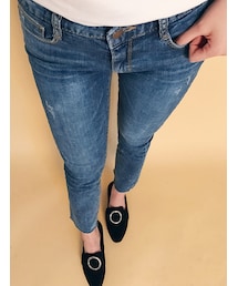 HOTPING | スリムストレートデニムパンツ(デニムパンツ)