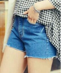 HOTPING | カットオフデニムショートパンツ(デニムパンツ)