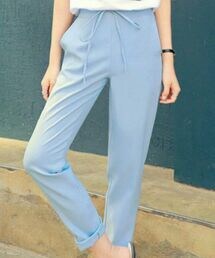 HOTPING | バックゴムスリムスラックスパンツ(スラックス)