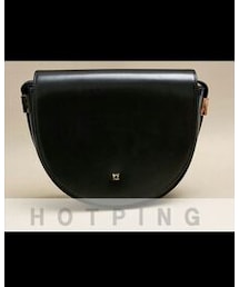 HOTPING | ハーフムーンショルダーフラップバッグ(ショルダーバッグ)