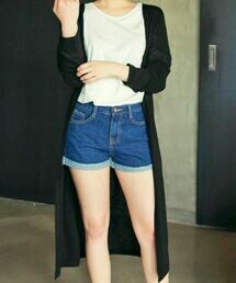 HOTPING | ロング丈オープンカーディガン(カーディガン/ボレロ)