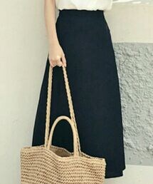 HOTPING | ディープスリットアンバランスミモレスカート(スカート)