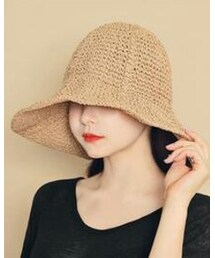 HOTPING | ワイドリムペーパーヤーンハット(ハット)