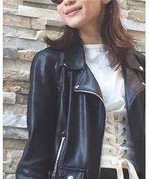 ZARA | ライダースジャケット
