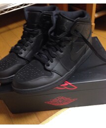 NIKE | ジョーダン黒靴(スニーカー)