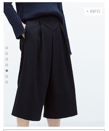 ZARA | ガウチョパンツ(その他パンツ)