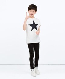 ZARA KIDS | スターTシャツ(Tシャツ/カットソー)