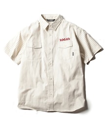 Cut-Rate | CUT RATE(カットレイト）シャツ / S/S STRIEP SHIRT(シャツ/ブラウス)