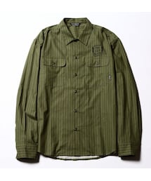 Cut-Rate | CUT RATE(カットレイト）ストライプシャツ / L/S PRINT STRIPE SHIRT(シャツ/ブラウス)