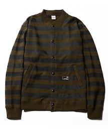 Cut-Rate | CUT RATE(カットレイト）スウェットボーダーカーディガン / SWEAT BORDER CARDIGAN(カーディガン/ボレロ)