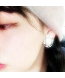 パールイヤリング(イヤリング)