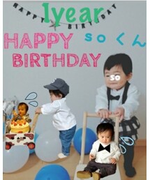 １歳BD☆ | ラッピングキット
