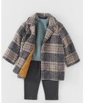 ZARA(ザラ)の「ジャケット/アウター(チェスターコート)」