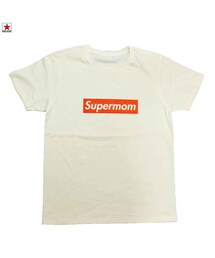 SUPER MOM スーパーお母さん Tシャツ ¥1900(Tシャツ/カットソー)