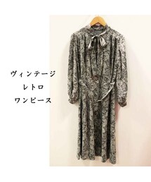 レトロワンピース(ワンピース)