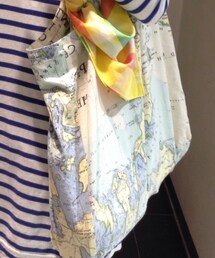 地図柄トートバッグ(トートバッグ)