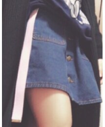 SPINNS | デニムスカート