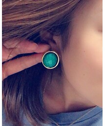 bijou.1040 | ターゴイス風ピアス(ピアス（両耳用）)