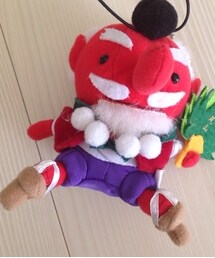 高尾山 | 肩に乗せた天狗(おもちゃ)