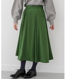 URBAN RESEARCH | ピーチスエードフレアスカート(スカート)