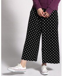 Right-on | 細プリーツワイドパンツ ウィメンズ(パンツ)