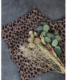 Laulea shop | レオパードスリットロングスカート  ¥2,590(スカート)