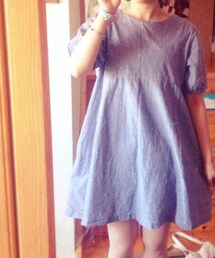 細かいチェックワンピース(ワンピース)