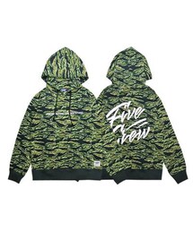 Gimme Five | GIMME FIVE 5C HOOD SWEAT SHIRTS（Tiger camo）(パーカー)