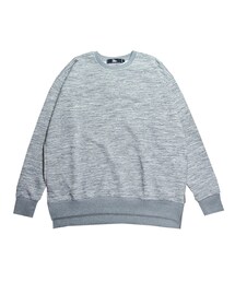 THE WRAP CLOSET / SIDE ZIP CREW NECK SWEAT(スウェット)