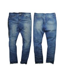 THE WRAP CLOSET / SIDE ZIP DENIM PANTS(デニムパンツ)