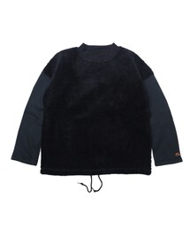 CALM. BOA COMB CREW（BLACK）(スウェット)