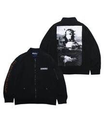 MITHRA OVERSIZED BOMBER JACKET（LISA）(MA-1)