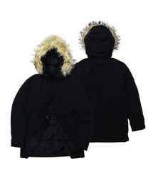 Anga N3B NYLON JACKET（BLACK）(ミリタリージャケット)