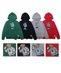 GIMME FIVE NEW BEAR HOOD(パーカー)