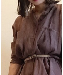 しまむら | シャツワンピース