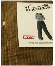 WESTOVERALLS | WESTOVERALLS コーディロイパンツ(その他パンツ)