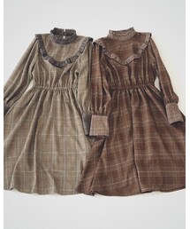 LEBECCA boutique | 試行錯誤のチェックワンピース(ワンピース)