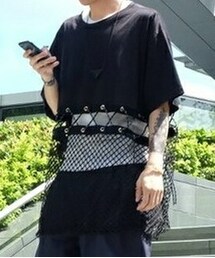 creature de keis | Big oversize mesh tee(Tシャツ/カットソー)