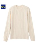 GU | ケーブルニット(針織衫)