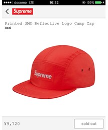 Supreme  | supreme 3M Reflective logo camp cap(キャップ)