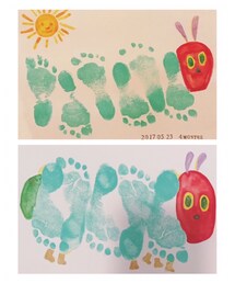 はらぺこあおむしビフォーアフター🐛 | その他