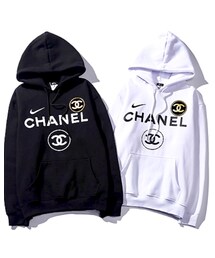 CHANEL×NIKE | シャネルナイキ(CHANEL×NIKE)　 シャネルパロディ　パーカー(パーカー)
