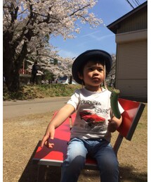 桜と真夏日(まだ4月なのに…) | その他