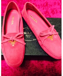 PRADA | モカシン/デッキシューズ