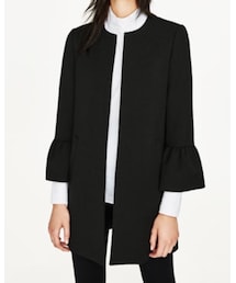 ZARA | ノーカラージャケット
