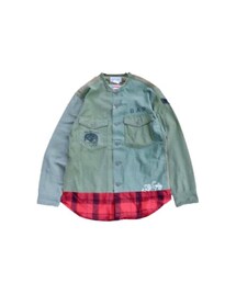 ONE IN THE WORLD | ONE IN THE WORLD/MILITARY CHECK SHIRTS(ジャケット/アウター)