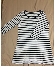 Honeys | ネイビーボーダーワンピース(ワンピース)