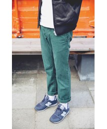 GAP | 綠色直筒休閒褲(チノパンツ)