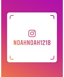 Instagram ID  noahnoah1218 | (その他)